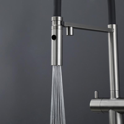 Смеситель кухонный Fabiano FKM 3130 Black Steel