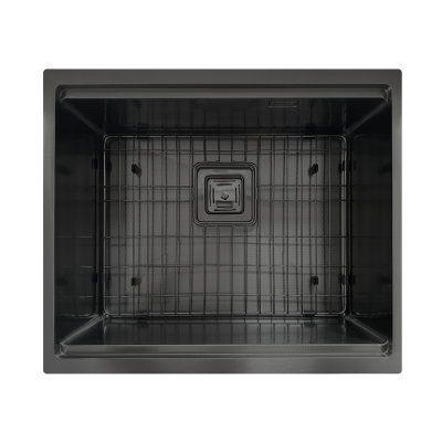 Кухонна мийка Fabiano Quadro Center 54 Celldecor Nano Graphite