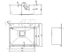 Кухонна мийка Fabiano TOP Center 57 Celldecor Nano Graphite