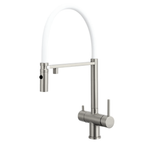 Смеситель кухонный Fabiano FKM 3130 Black Steel