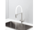 Змішувач кухонний Fabiano FKM 3130 Inox White