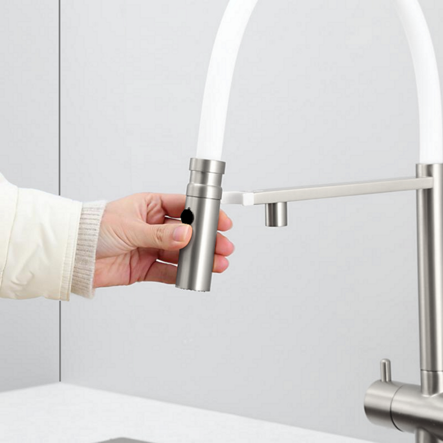Змішувач кухонний Fabiano FKM 3130 Inox White