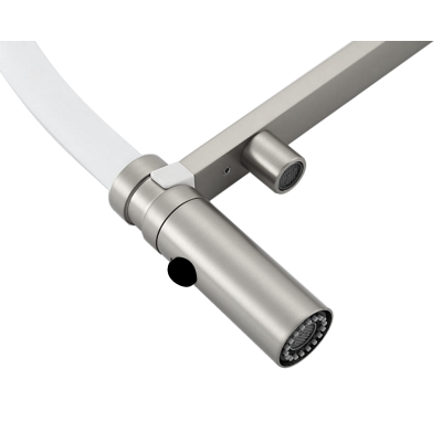 Смеситель кухонный Fabiano FKM 3130 Inox White