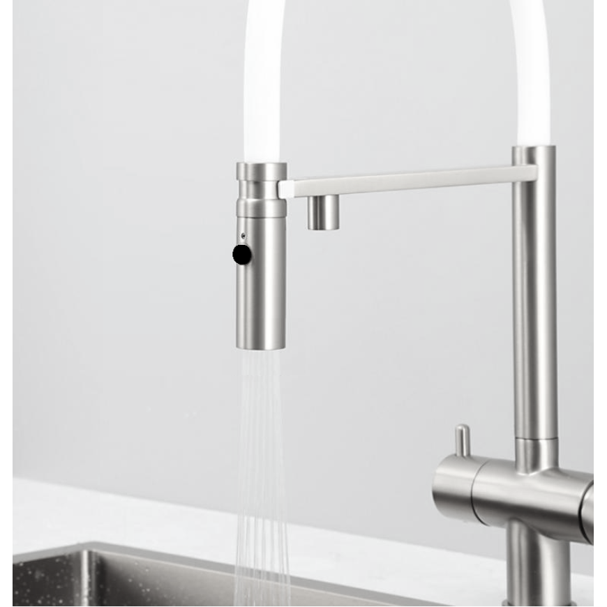 Змішувач кухонний Fabiano FKM 3130 Inox White