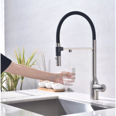 Смеситель кухонный Fabiano FKM 3129 Inox