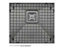 Захисна решітка на дно мийки PGKS 430x390 Nano Graphite