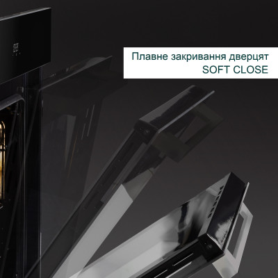 Електрична духова шафа Fabiano FBO 270 Lux Diamond Black