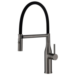 Змішувач кухонний Fabiano FKM 70P Black Steel