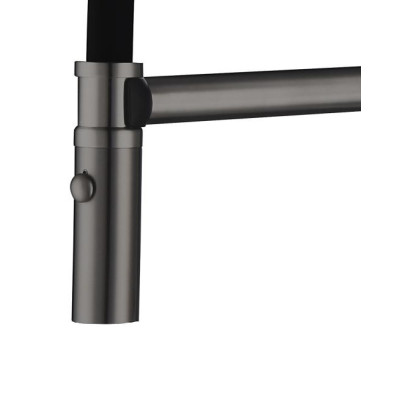 Змішувач кухонний Fabiano FKM 70P Black Steel