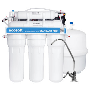 Фільтр зворотного осмосу Ecosoft Standard PRO з мінералізацією та помпою