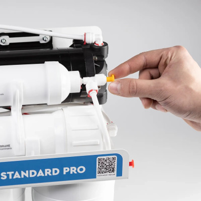 Фільтр зворотного осмосу Ecosoft Standard PRO з мінералізацією та помпою