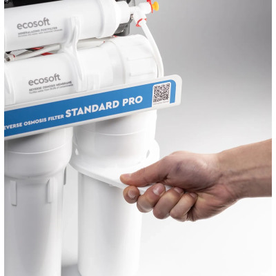 Фільтр зворотного осмосу Ecosoft Standard PRO з мінералізацією та помпою