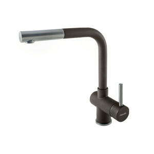 Смеситель кухонный Fabiano FKM 46P S/Steel Cream
