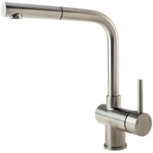 Смеситель кухонный Fabiano FKM 46P S/Steel Cream