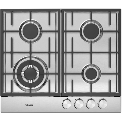 Газовая варочная поверхность Fabiano FHG 8644 VGHT Inox