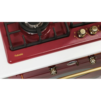 Газовая варочная поверхность Fabiano FHG-R 27-44 VGH-T Burgundy