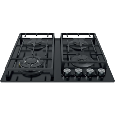 Газова варильна поверхня Fabiano FHG 2844 VGHT Black Glass