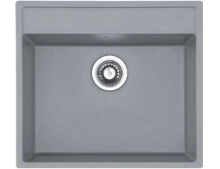 Кухонна мийка Fabiano Quadro 56x51 Grey Metallic