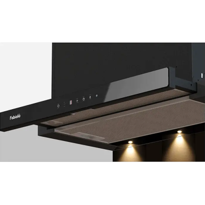 Вытяжка кухонная Fabiano Smart 60 TC Black Glass