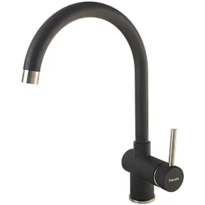 Смеситель кухонный Fabiano FKM 39 S/Steel Alpine White