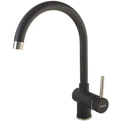 Смеситель кухонный Fabiano FKM 39 S/Steel Antracit