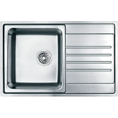 Кухонная мойка Fabiano BR780*500S брашированная