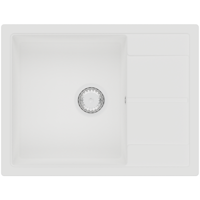 Кухонная мойка Fabiano Cubix 65x50 Alpine White