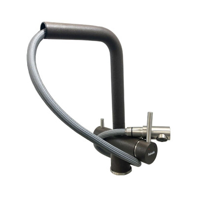 Смеситель кухонный Fabiano FKM 3116P SS Espresso