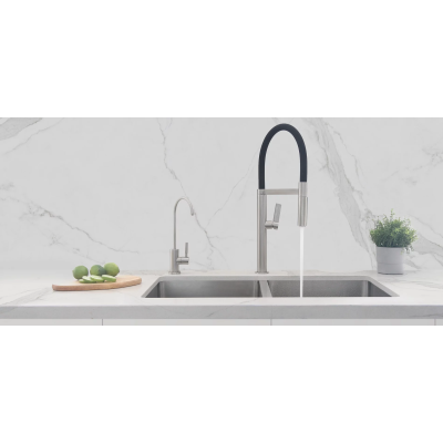 Смеситель кухонный Fabiano FKM 68P SS Inox