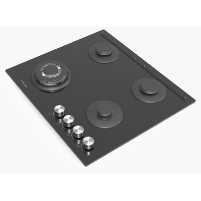 Газова варильна поверхня Fabiano FHG 2844 VGHT Black Glass