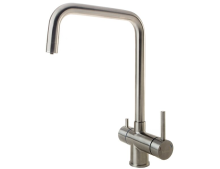 Змішувач кухонний Fabiano FKM 31.6 S/Steel Inox
