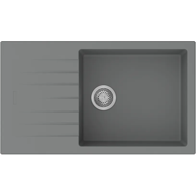 Кухонная мойка Fabiano Classic 86x50 XL Grey Metallic (New)