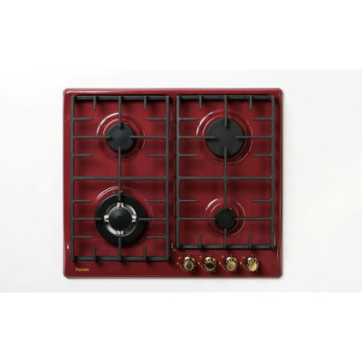 Газовая варочная поверхность Fabiano FHG-R 27-44 VGH-T Burgundy