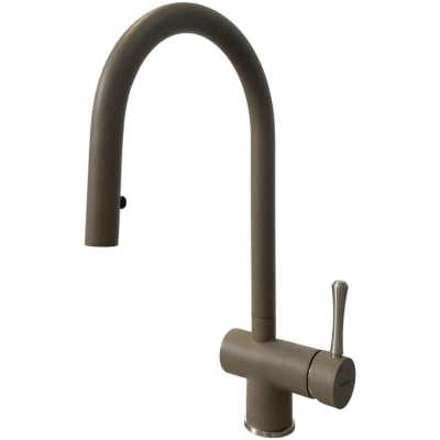 Смеситель кухонный Fabiano FKM 47P SS Beton