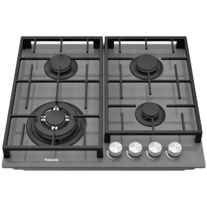 Газовая варочная поверхность Fabiano FHG 8244 VGHT Black Glass