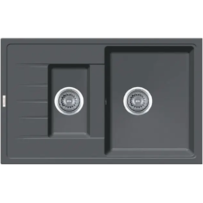 Кухонная мойка Fabiano Classic 78x50x15 Titanium