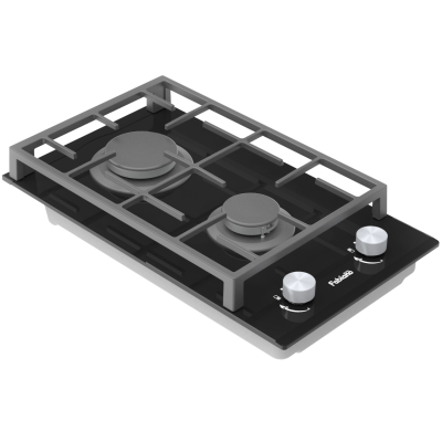 Газова варильна поверхня Fabiano FHG 862 VGH Black Glass