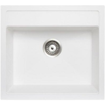 Кухонная мойка Fabiano Quadro 56x51 Alpine White