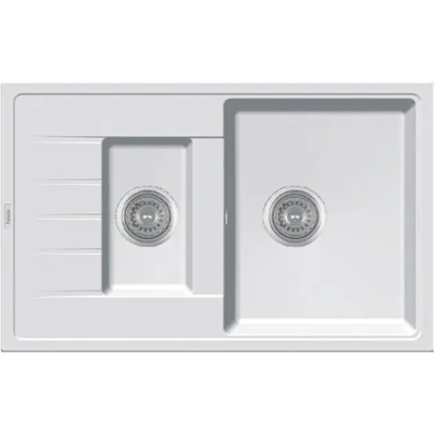 Кухонная мойка Fabiano Classic 78x50x15 Alpine White