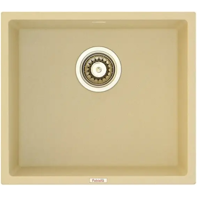 Кухонна мийка Fabiano Quadro 45x40 Cream