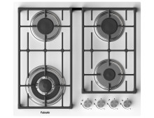 Газовая варочная поверхность Fabiano FHG 2844 VGHT White Glass