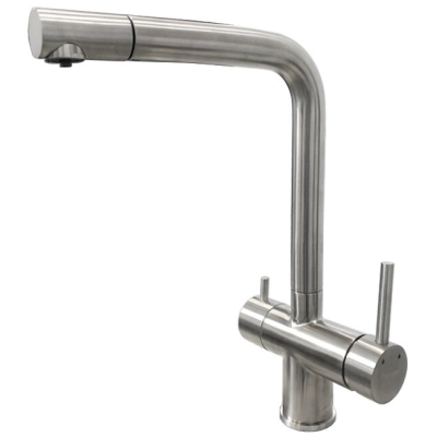 Смеситель кухонный Fabiano FKM 3116P SS Inox