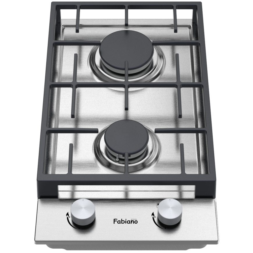 Газовая варочная поверхность Fabiano FHG 832 VGH Inox