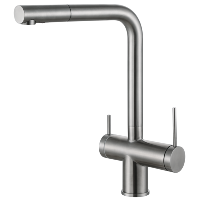 Смеситель кухонный Fabiano FKM 3114 SS Inox