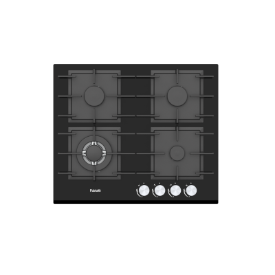 Газова варильна поверхня Fabiano FHG 1444 VGHT2 Black Glass
