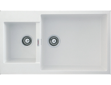 Кухонна мийка Fabiano Quadro 86x50x15 Alpine White