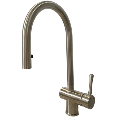 Смеситель кухонный Fabiano FKM 47P SS Inox