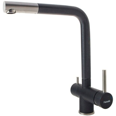 Смеситель кухонный Fabiano FKM 317 SS Antracit