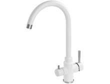Смеситель кухонный Fabiano SKFC 90 ST Alpine White