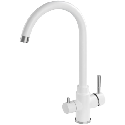 Смеситель кухонный Fabiano SKFC 90 ST Alpine White